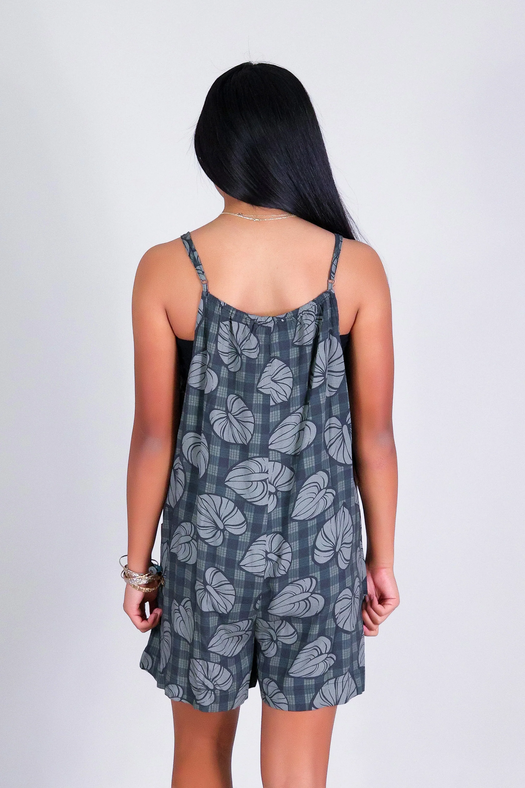 ANTHURIUM PALAKA NO WAIST ROMPER | KIDS SIZE 2-16 - Image 8