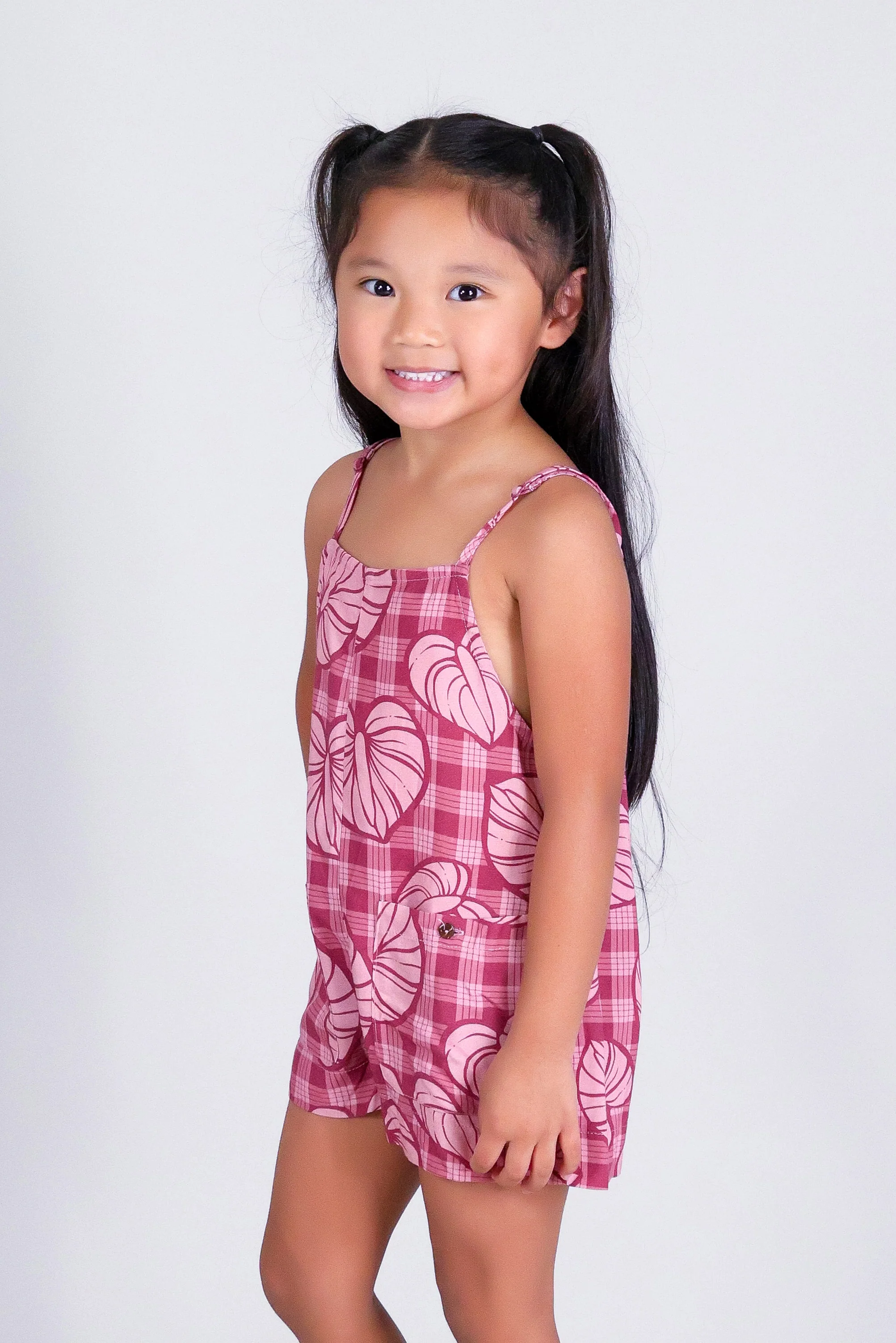 ANTHURIUM PALAKA NO WAIST ROMPER | KIDS SIZE 2-16 - Image 5